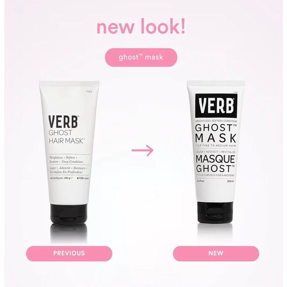 VERB - NWT - Ghost Mask Deep Conditioning Hair Mask 6.3 fl oz - Picture 3 of 14